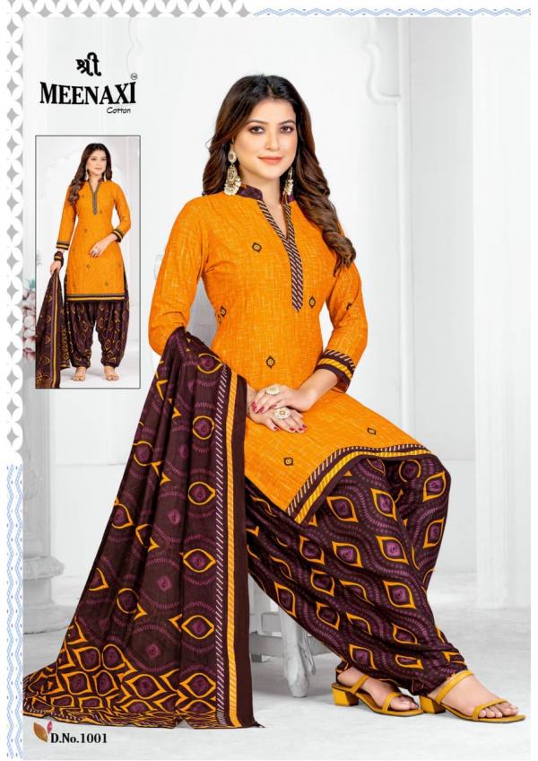 Smc Patiyala Queen Designer Cotton Readymade Suit